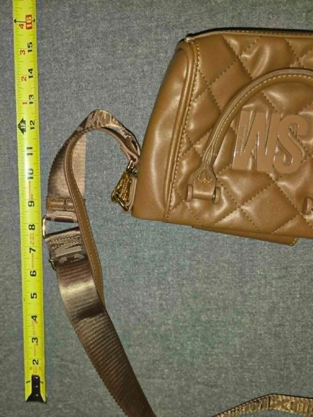 Steve Madden SM Quilted Mini Satchel / Crossbody Bag